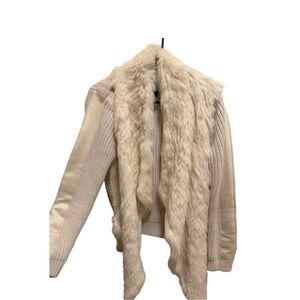 Authentic Rabbit Fur Cardigan